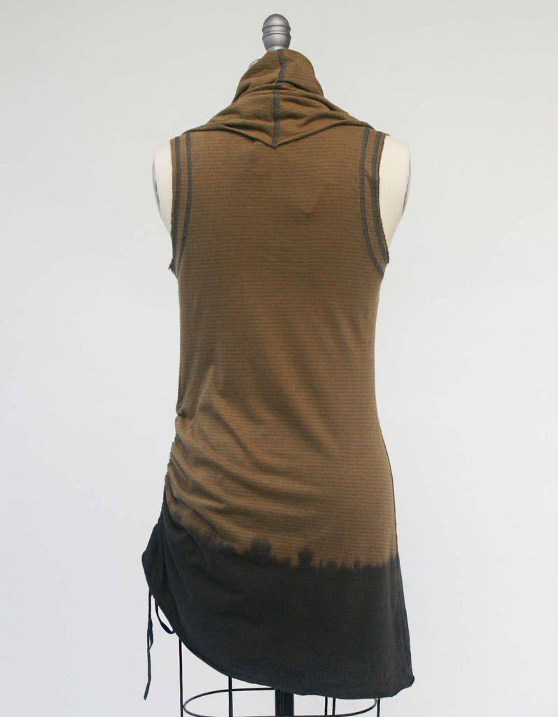 Dip-Dye Carmel Cowl Tank/Mini