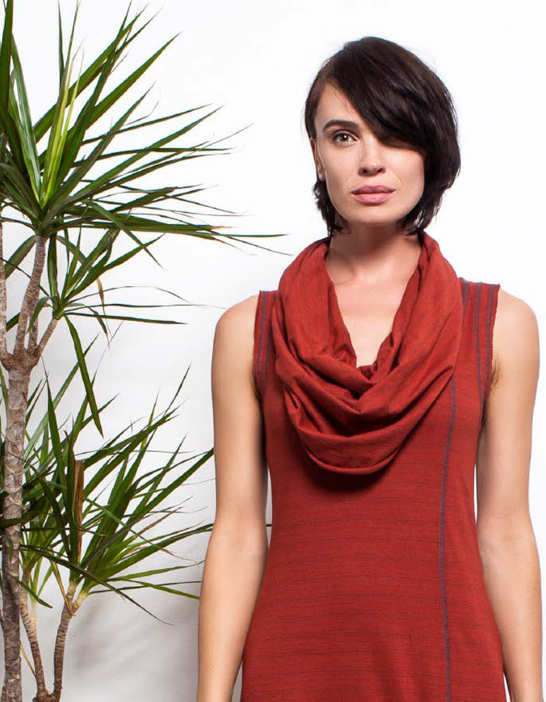 Medina Cowl Dress